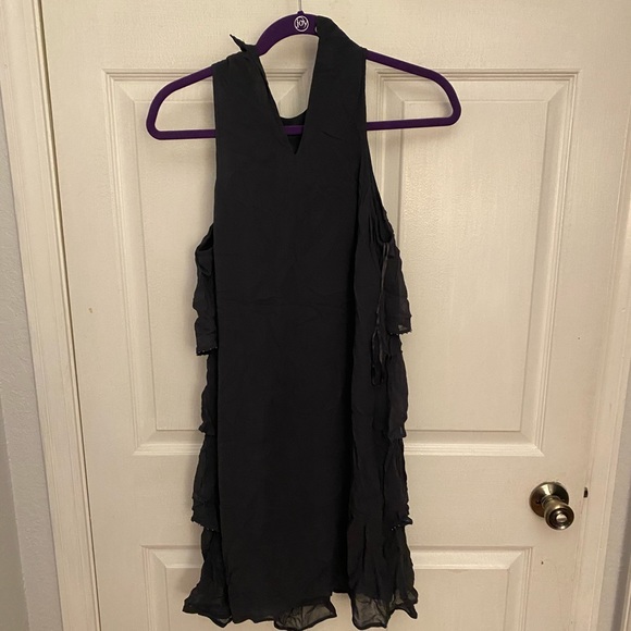 Zara sequin layer ruffle dress NWT - Picture 3 of 6